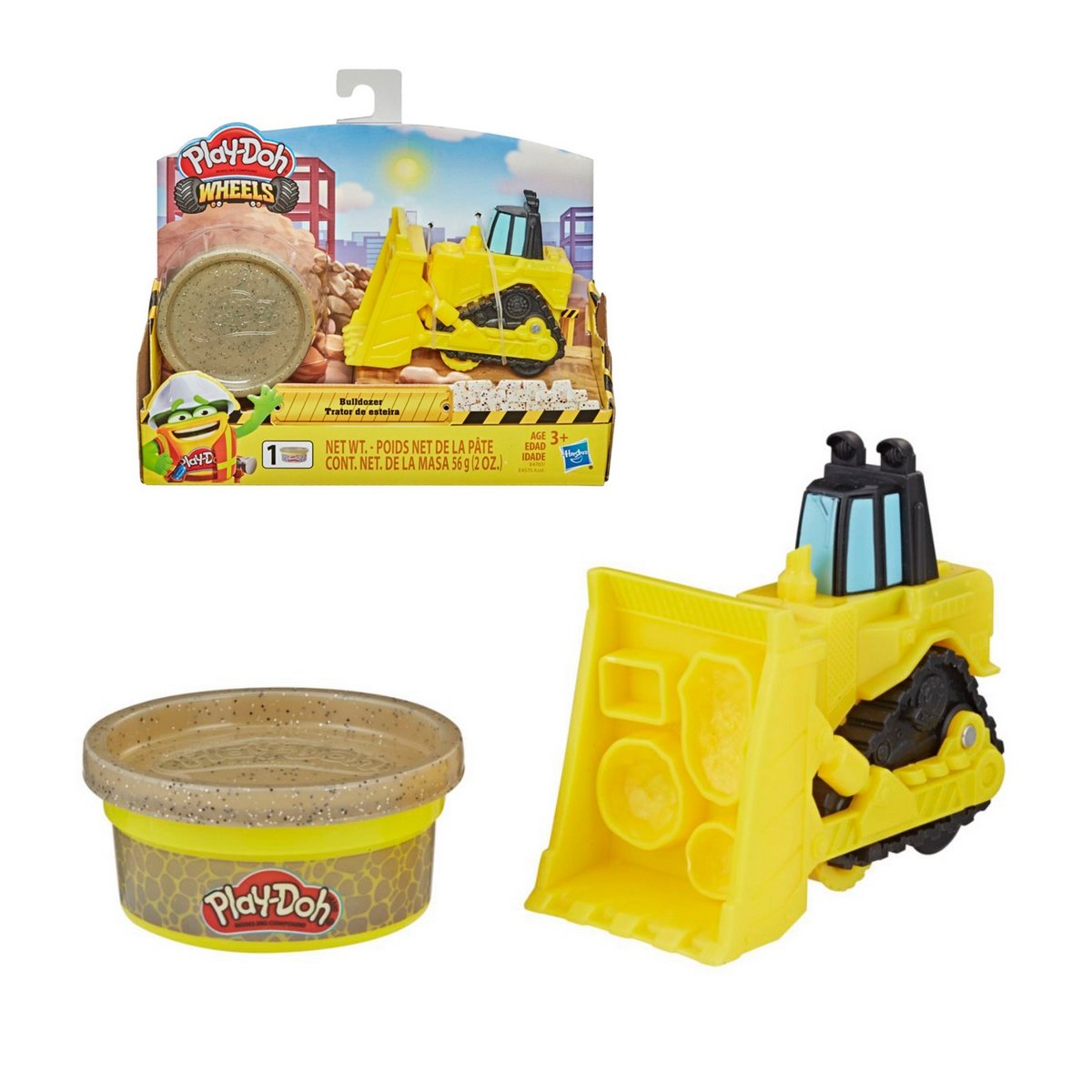 Mini Vehiculo Play Doh - Bulldozer